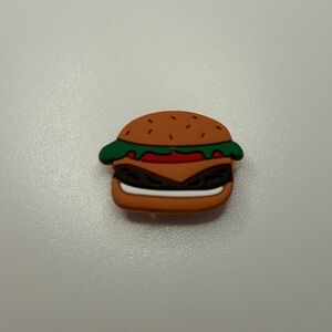 Hamburger Croc Charm